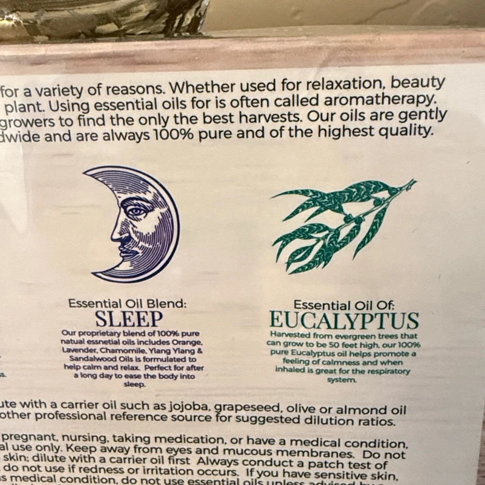 NWT Lefleuria Peace & Calm Essential Oil Kit - Picture 6 of 6